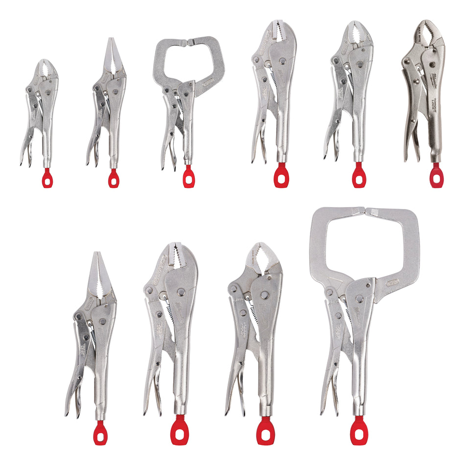 Milwaukee 48-22-3690, 10 pc Torque Lock Locking Pliers Set