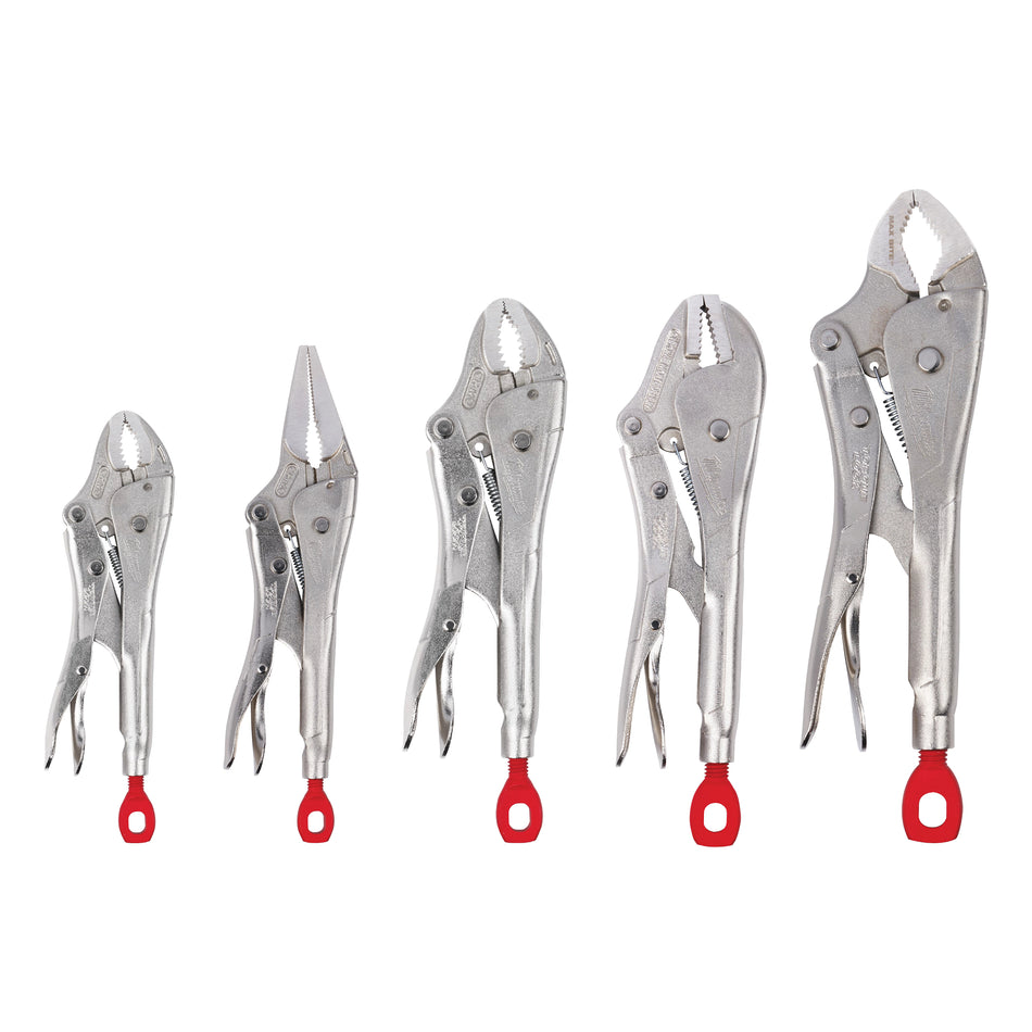 Milwaukee 48-22-3695, 5pc Torque Lock Locking Pliers Set