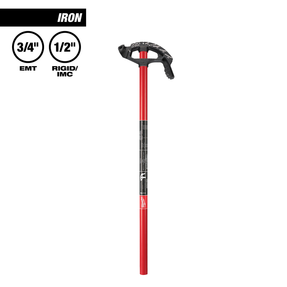 Milwaukee 48-22-4081, Iron Conduit Benders 3/4" EMT, 1/2" Rigid, 1/2" IMC