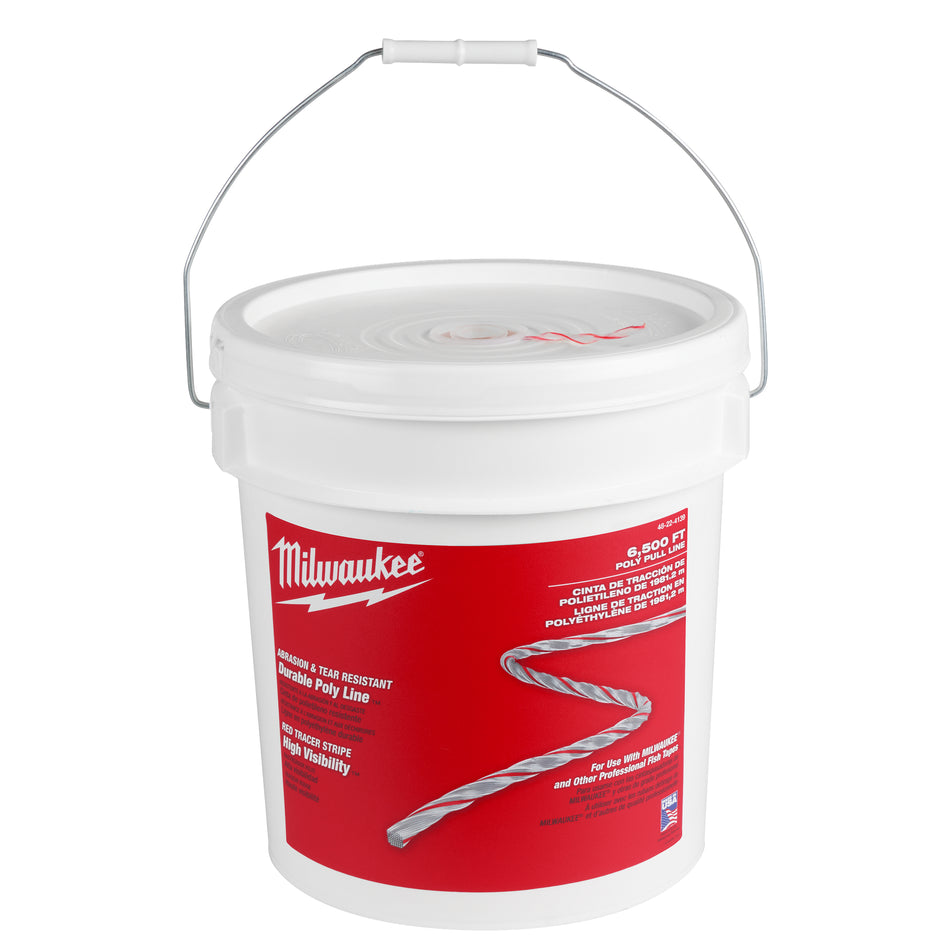 Milwaukee 48-22-4139, 6500' Poly Pull Line