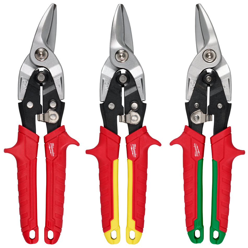Milwaukee 48-22-4563, 3PC Aviation Snip Set