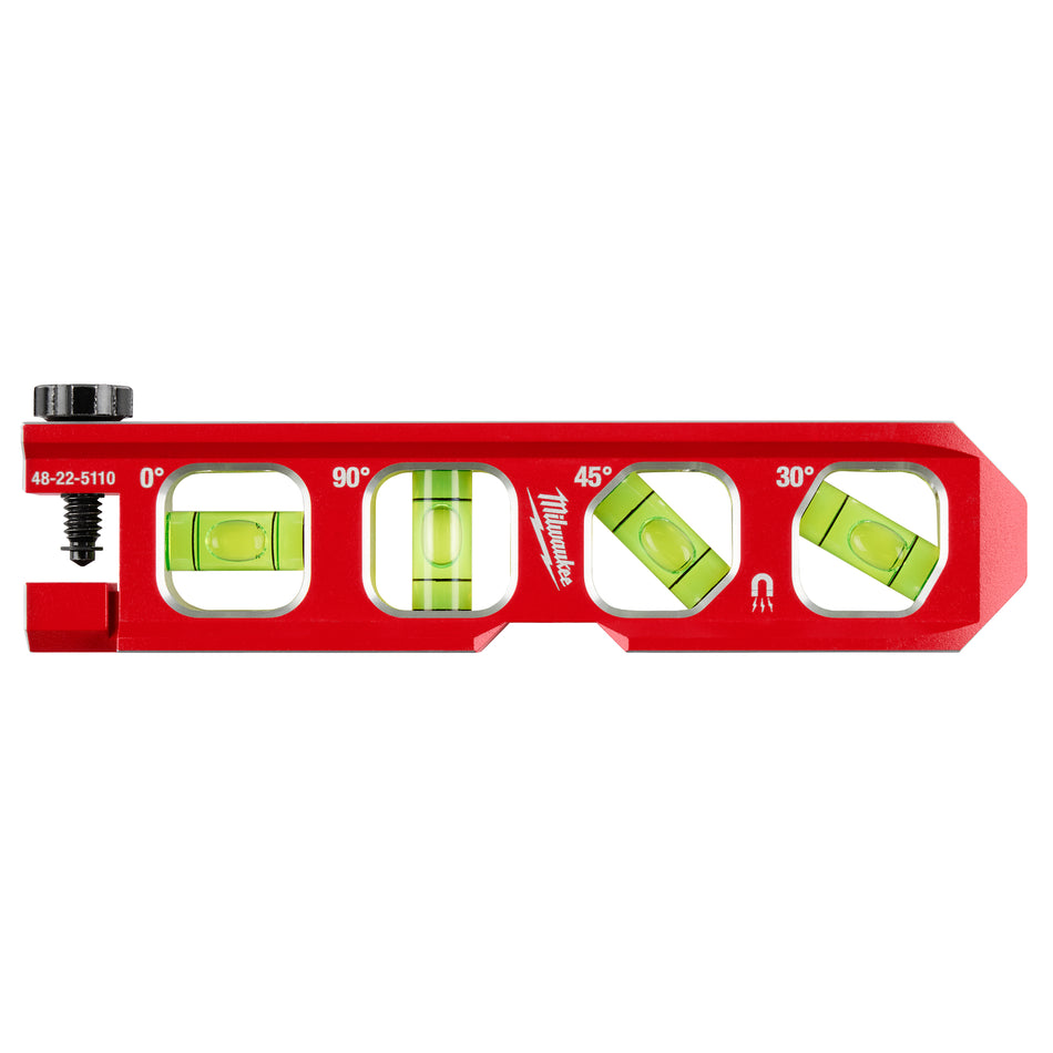 Milwaukee 48-22-5110, 6.5” Pipe Lock Billet Torpedo Level