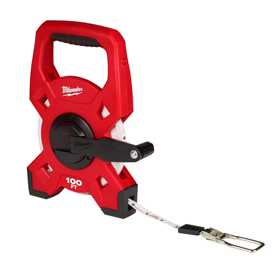 Milwaukee 48-22-5201, 100' Steel Open Reel Long Tape