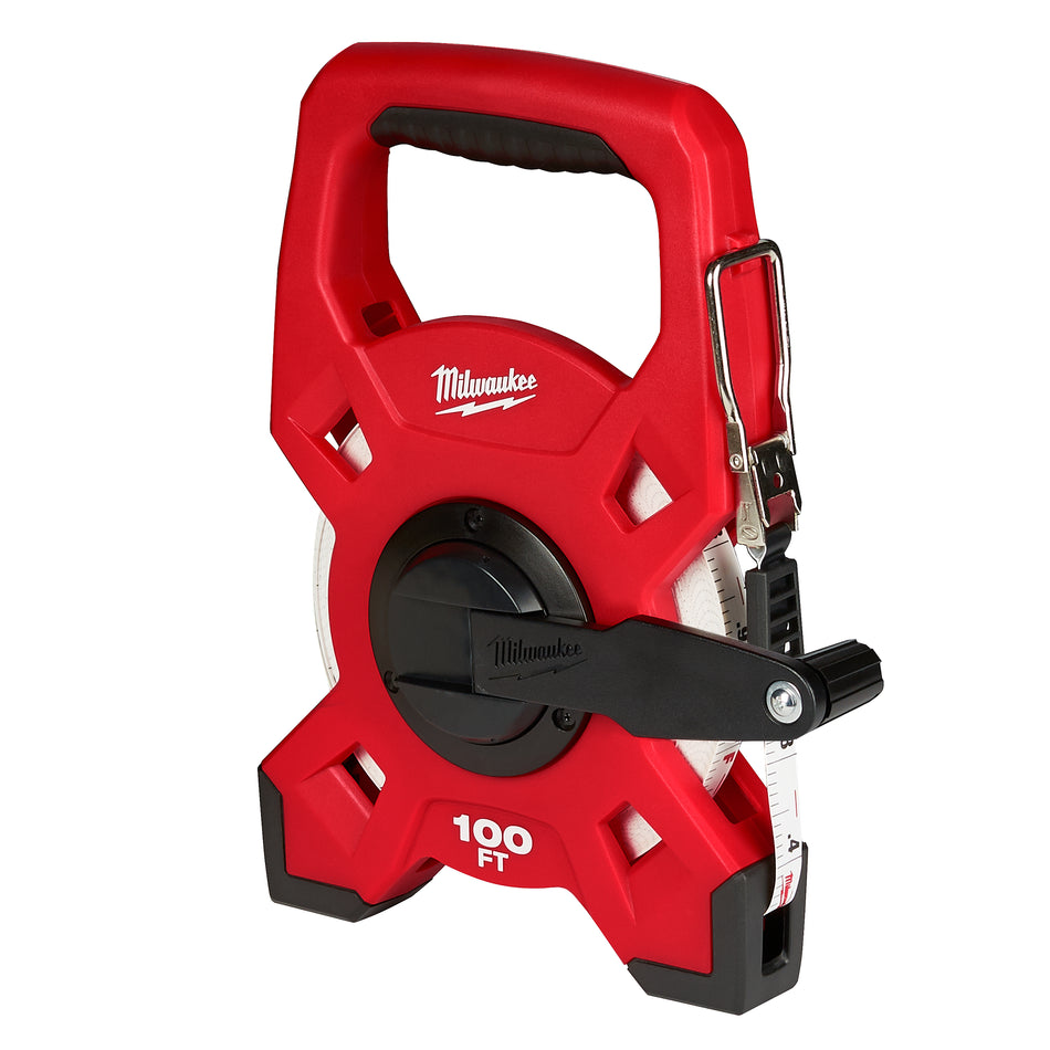 Milwaukee 48-22-5301, 100ft Fiberglass Open Reel Long Tape