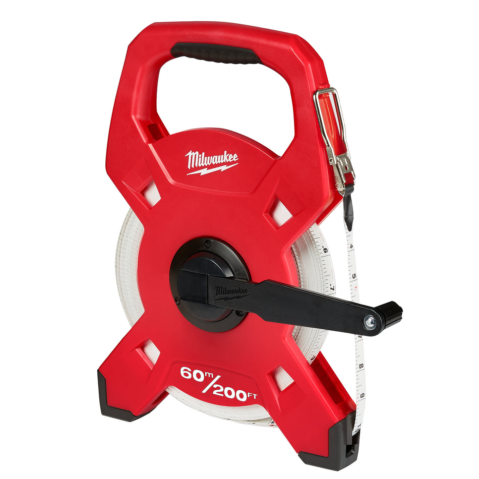 Milwaukee 48-22-5360,  200ft/60mFiberglass Open Reel Long Tape