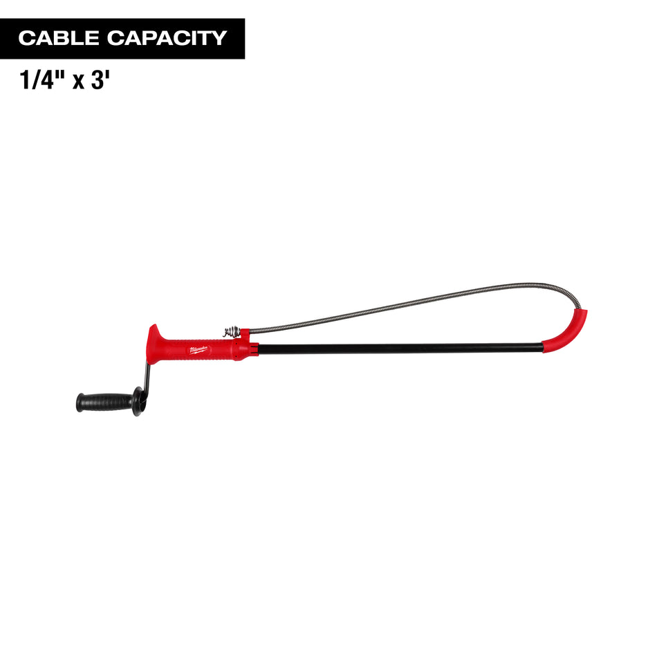 Milwaukee 48-22-5765, 3' Toilet Auger