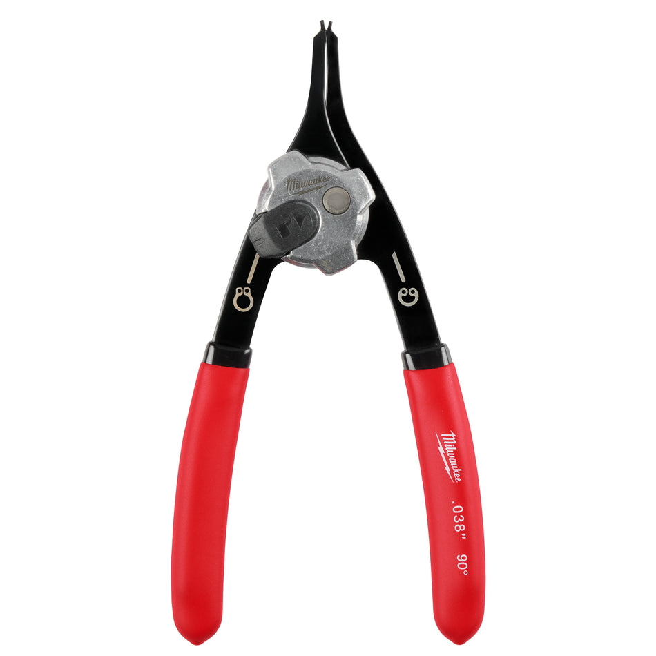 Milwaukee 48-22-6530, 0.038" CONV SNAP RING PLIER - 18°