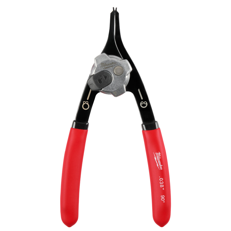 Milwaukee 48-22-6530, 0.038" CONV SNAP RING PLIER - 18°