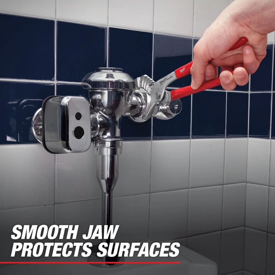 Milwaukee 48-22-6550 10" Smooth Jaw Pliers