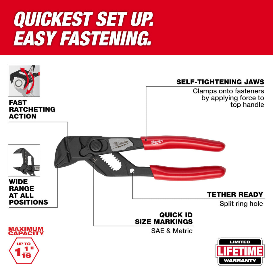 Milwaukee 48-22-6905, 5" Pliers Wrench