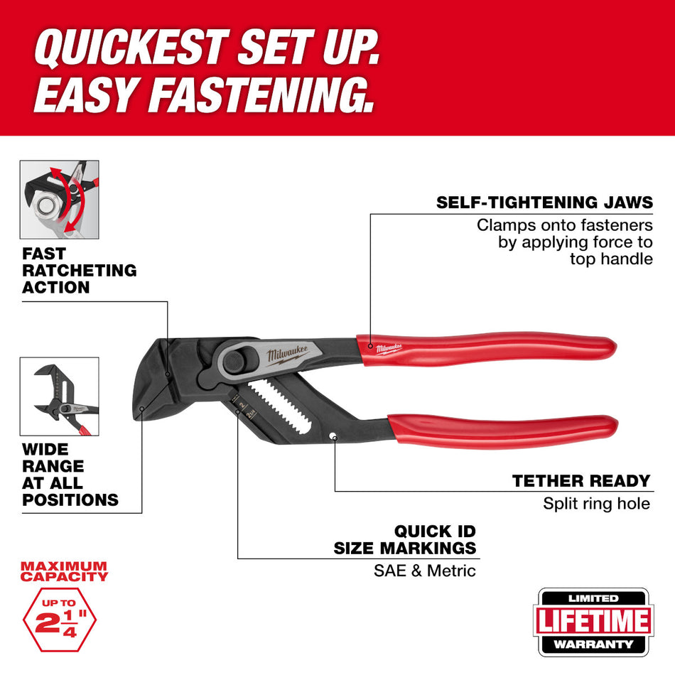 Milwaukee 48-22-6910, 10" Pliers Wrench