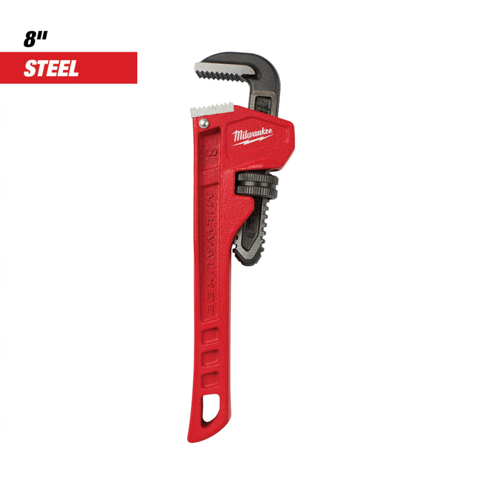 Milwaukee 48-22-7108, 8" STEEL PIPE WRENCH