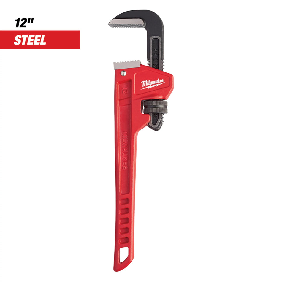 Milwaukee 48-22-7112, 12" STEEL PIPE WRENCH