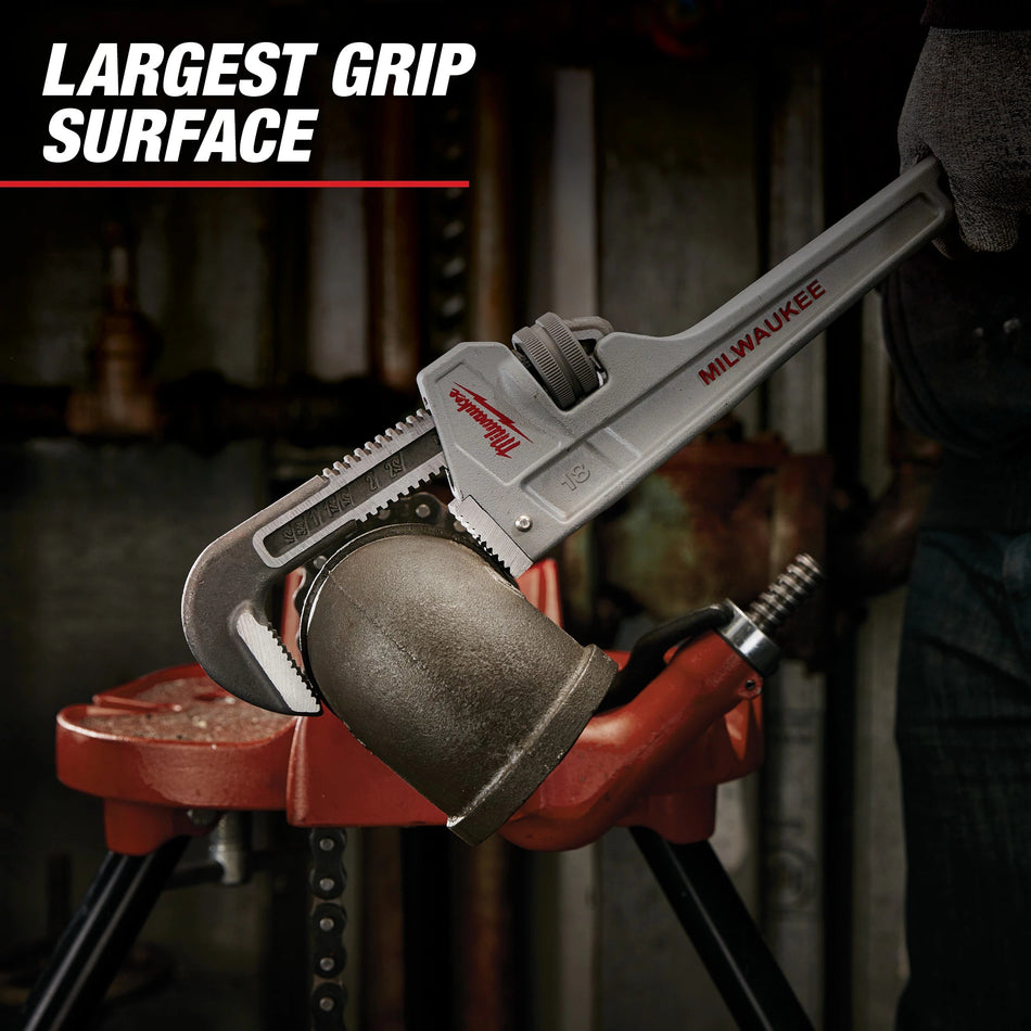Milwaukee 48-22-7218, 18" Aluminum Pipe Wrench
