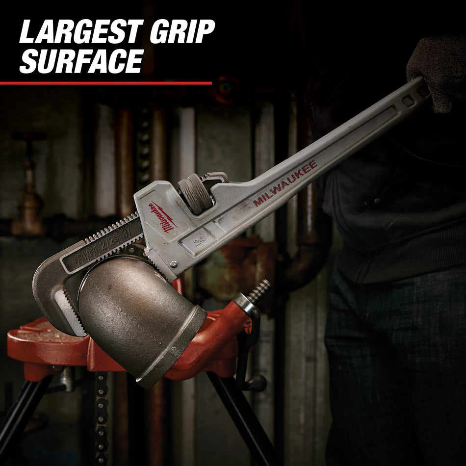 Milwaukee 48-22-7224, 24" Aluminum Pipe Wrench
