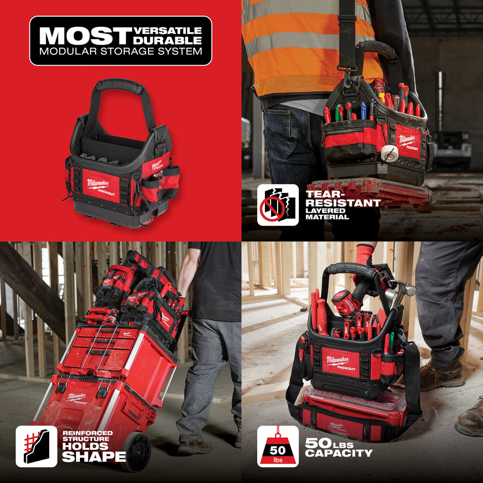 Milwaukee 48-22-8311, PACKOUT™ 10” Structured Tote