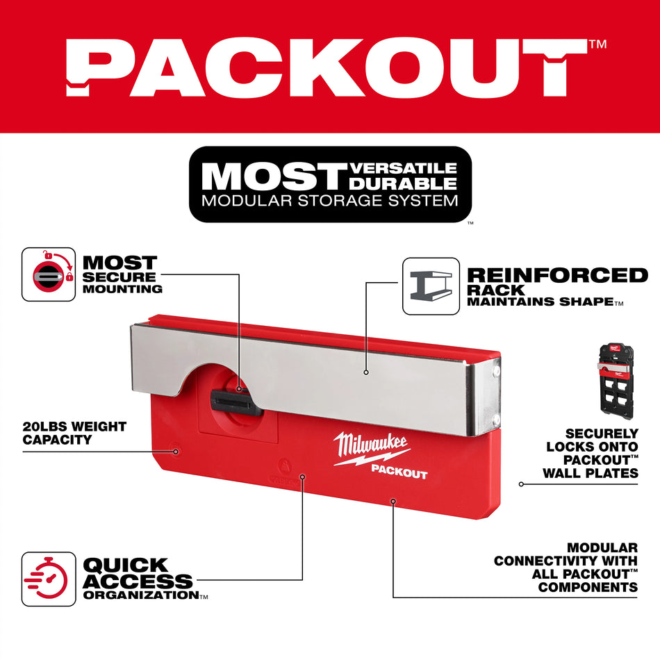 Milwaukee 48-22-8344, PACKOUT™ Belt Clip Rack