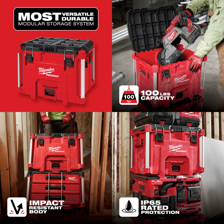 Milwaukee 48-22-8423, PACKOUT XL Tool Box W/Handle