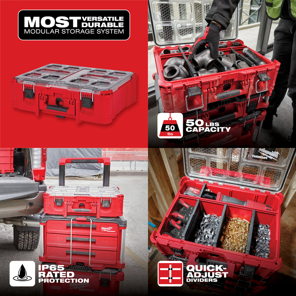 Milwaukee 48-22-8432, PACKOUT Deep Organizer
