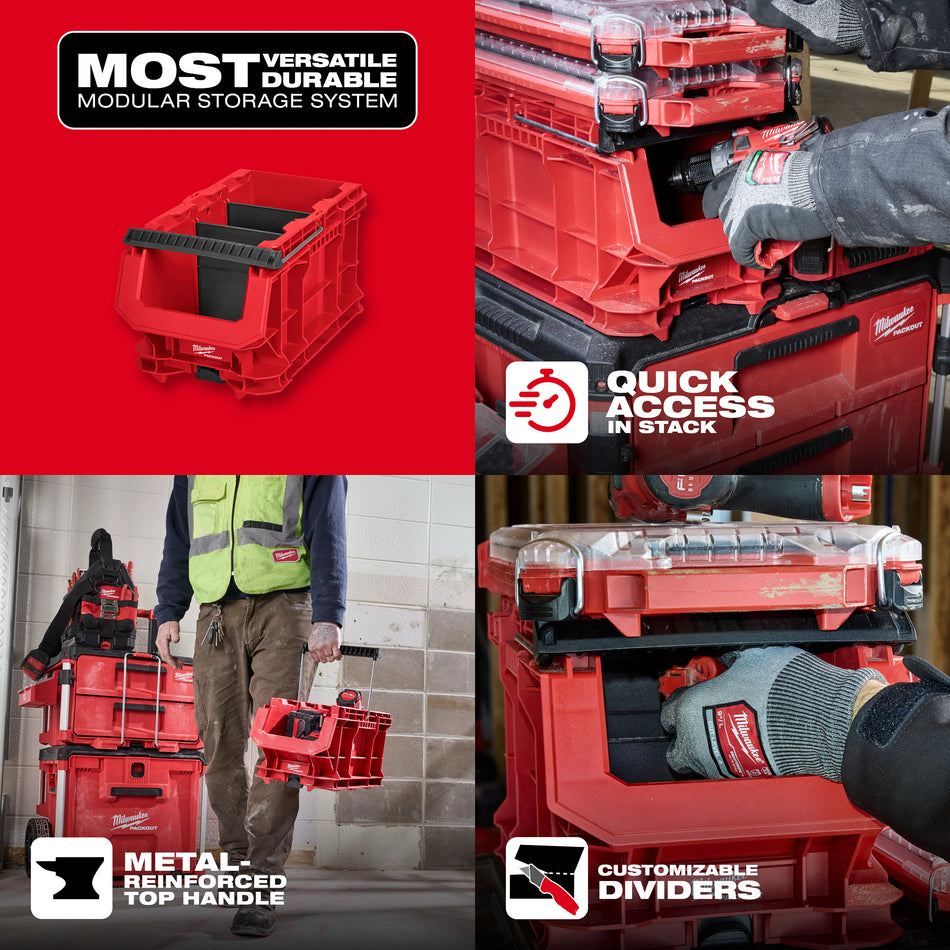 Milwaukee 48-22-8437, PACKOUT™ Compact Crate