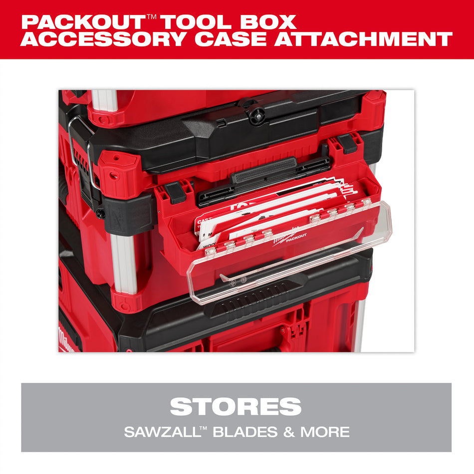 Milwaukee 48-22-8612, PACKOUT™ Tool Box Accessory Case Attachment