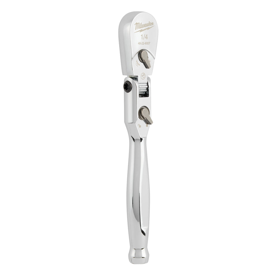 Milwaukee 48-22-9007, 1/4" Drive 6" Flex Head Ratchet