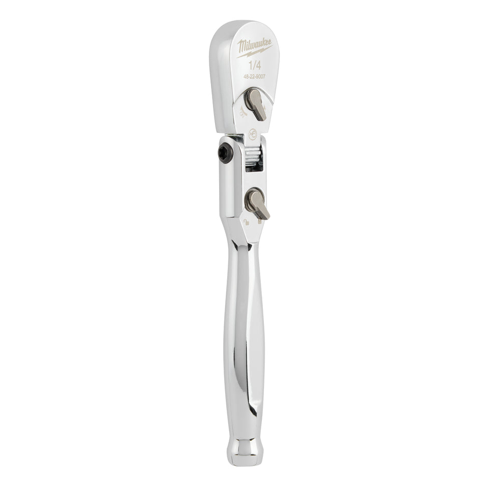 Milwaukee 48-22-9007, 1/4" Drive 6" Flex Head Ratchet