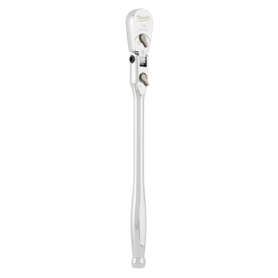 Milwaukee 48-22-9009, 1/4" Drive 9" Flex Head Ratchet