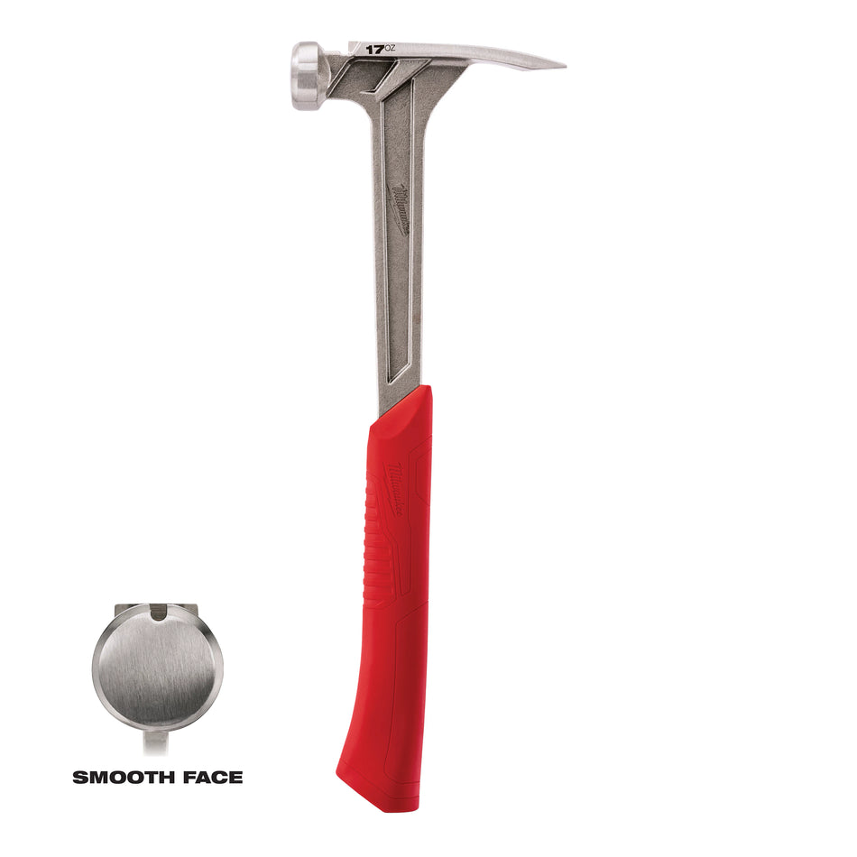 Milwaukee 48-22-9017, 17 oz Framing Hammer (Smooth Face)