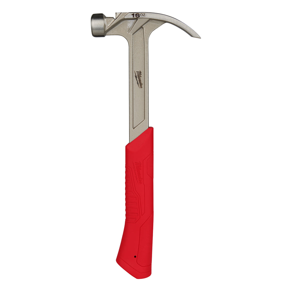 Milwaukee 48-22-9018, 16oz Smooth Face Hybrid Claw Hammer