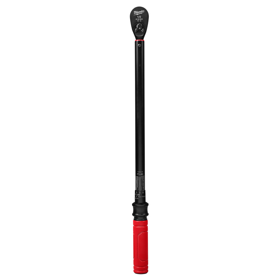 Milwaukee 48-22-9203, 1/2" Drive Click Torque Wrench (50-250 ft·lbf)