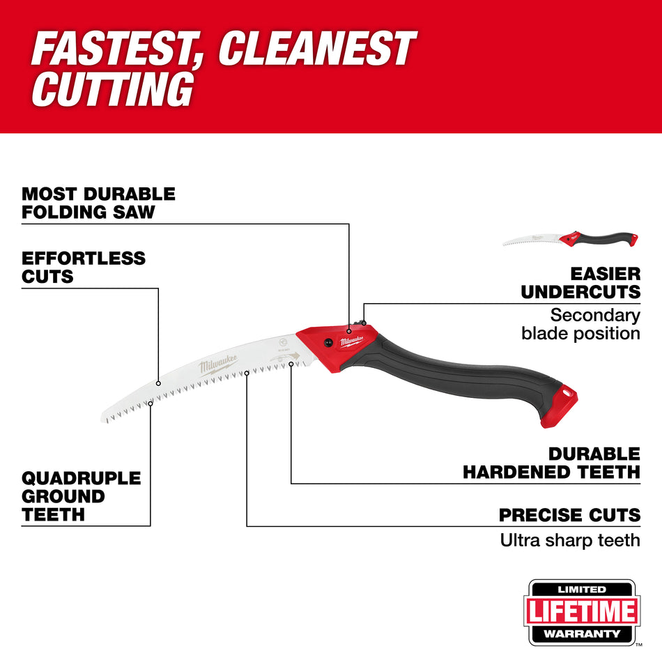 Milwaukee 48-22-9371, 10" Folding Pruning Saw