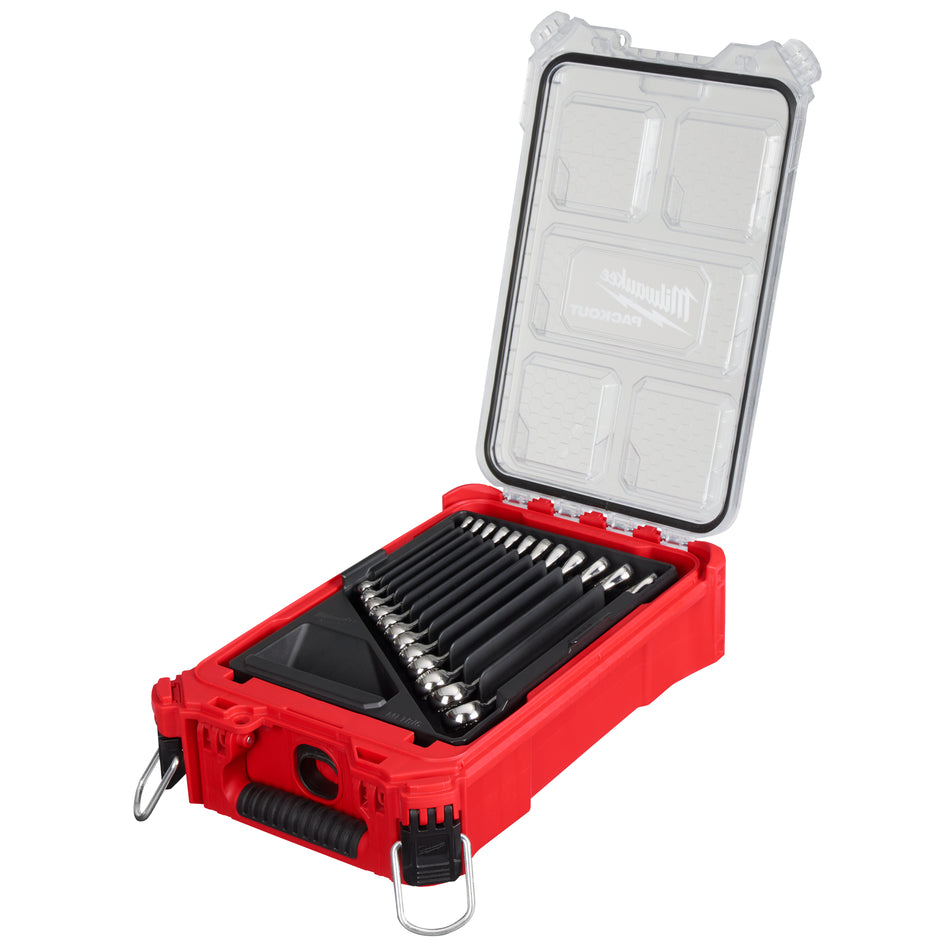 Milwaukee 48-22-9483, 15pc Metric Combination Wrench Set with PACKOUT™ Compact Organizer