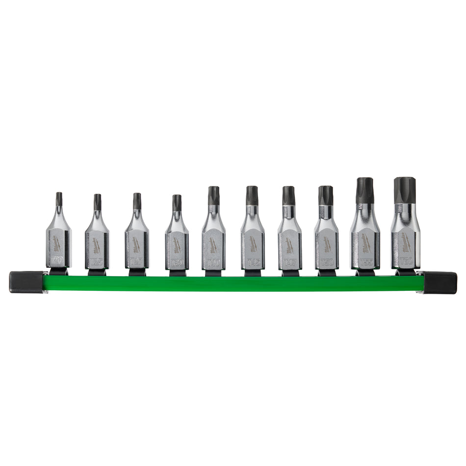 Milwaukee 48-22-9531, 10pc 3/8" Drive TORX® Bit Socket Set