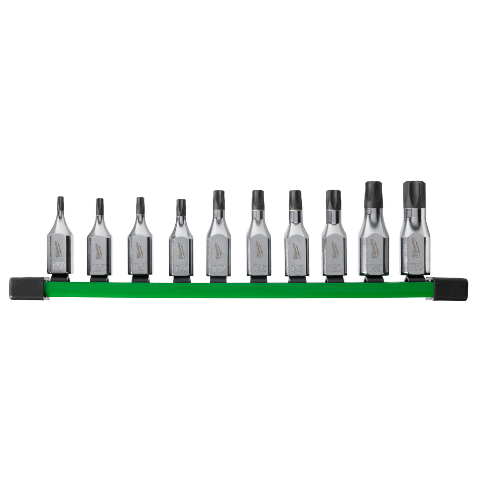 Milwaukee 48-22-9531, 10pc 3/8" Drive TORX® Bit Socket Set