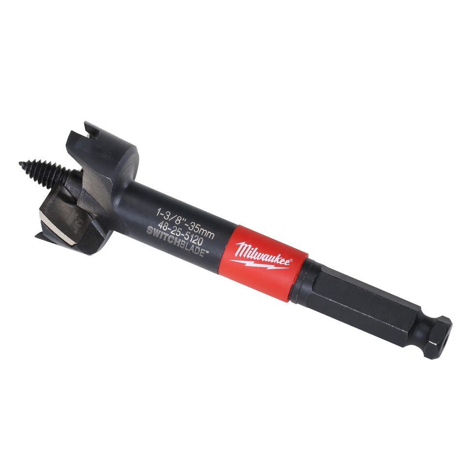 Milwaukee 48-25-5120, 1-3/8" Switchblade Selfeed Bit