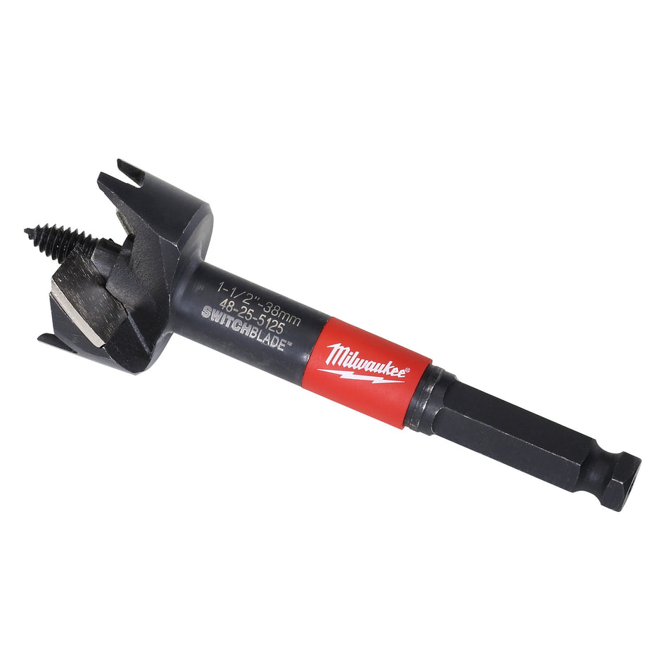 Milwaukee 48-25-5125, 1-1/2" Switchblade Selfeed Bit (Discontinued, Replaced by 48-25-1502)