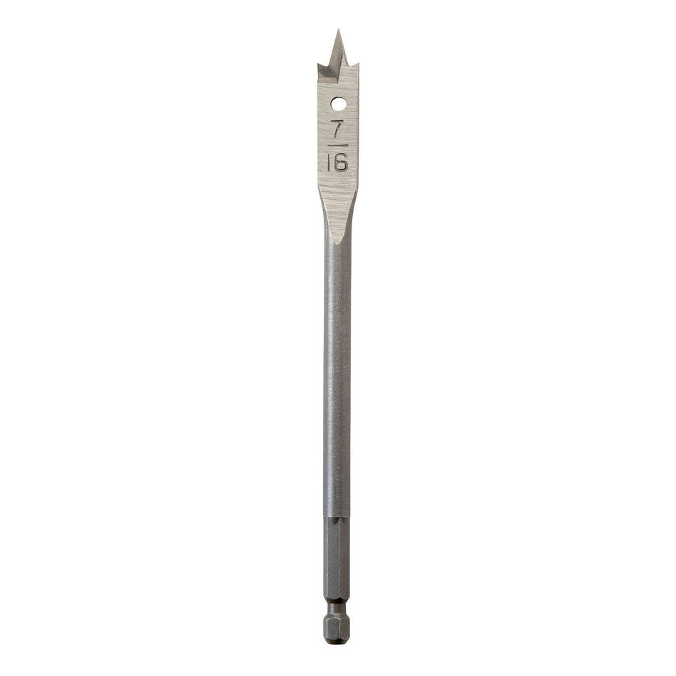 Milwaukee 48-27-0441, Flat Boring Bit 7/16" x 6"