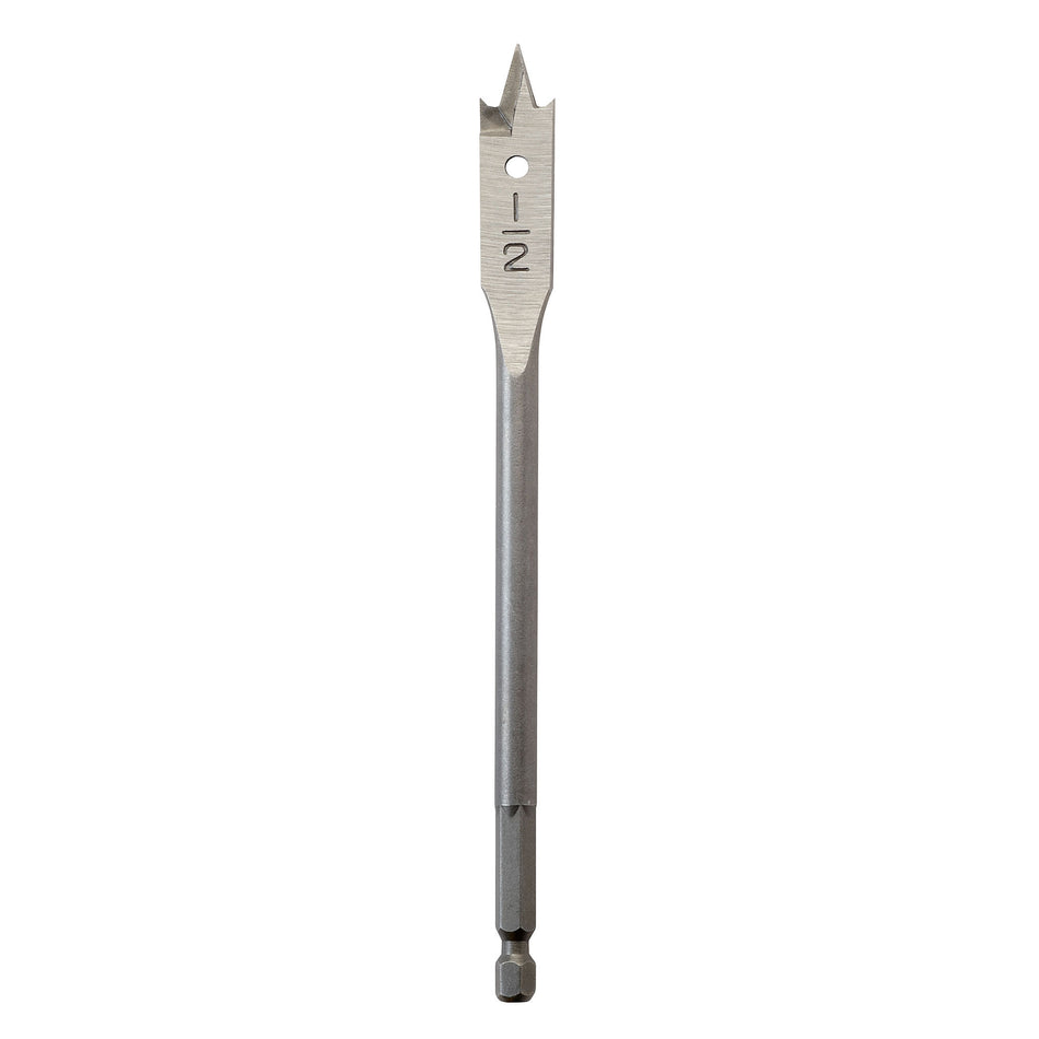 Milwaukee 48-27-0501, Flat Boring Bit 1/2" x 6"