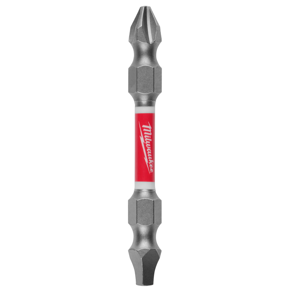 Milwaukee 48-32-4311, SHOCKWAVE PH2/SQ2  IMPACT DOUBLE ENDED BIT