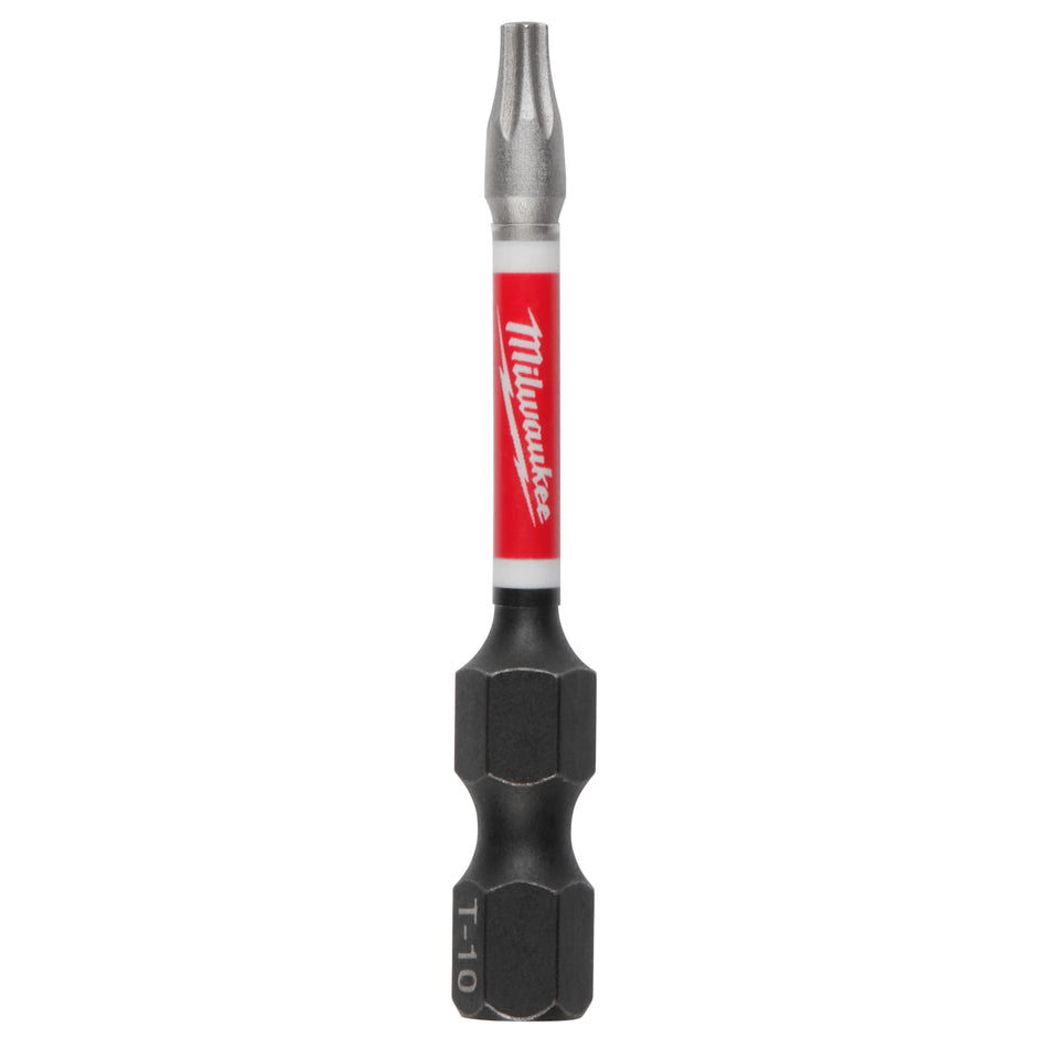 Milwaukee 48-32-4982, 2" T10 SHOCKWAVE Impact Duty Bit - 2 Pack