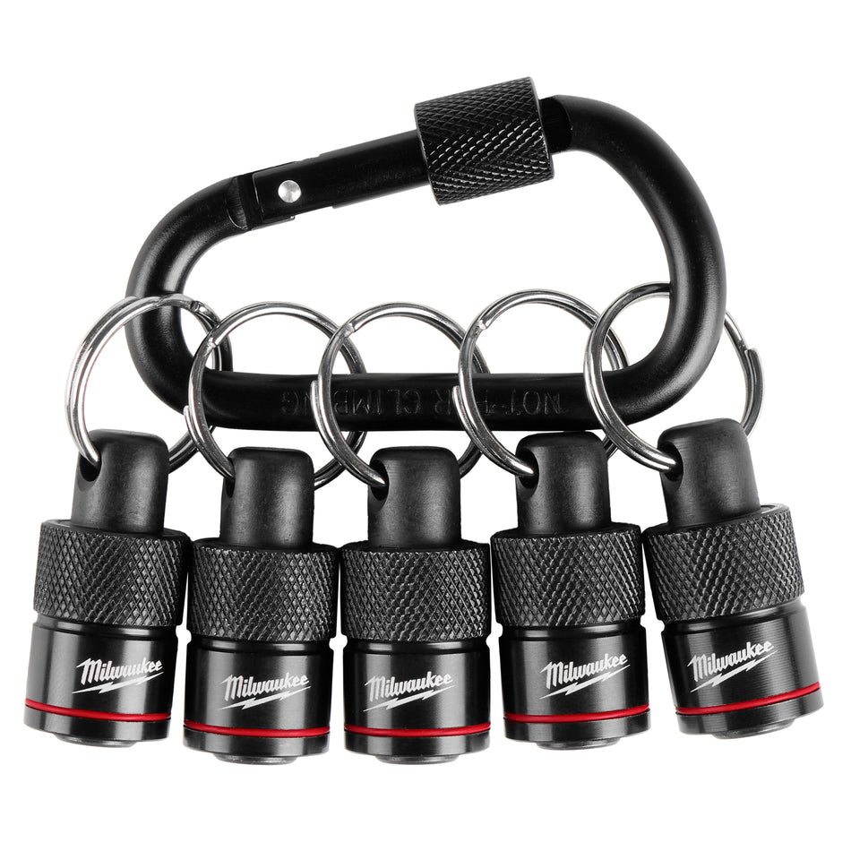 Milwaukee 48-32-4537, 5PC BIT HOLDER W/ CARABINER