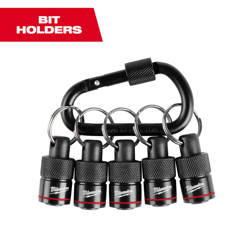 Milwaukee 48-32-4537, 5PC BIT HOLDER W/ CARABINER