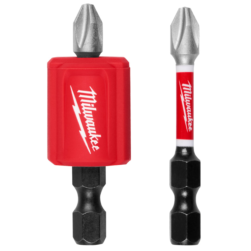 Milwaukee 48-32-4550, SHOCKWAVE Impact Duty™ Magnetic Attachment and PH2 Bit Set - 3PC