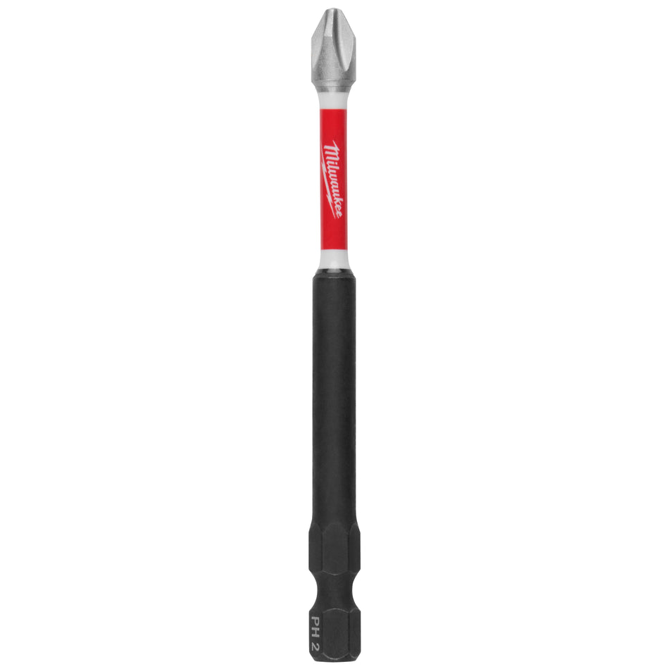 Milwaukee 48-32-4662, 3-1/2" PH2 SHOCKWAVE Impact Duty Bit - 2 Pack