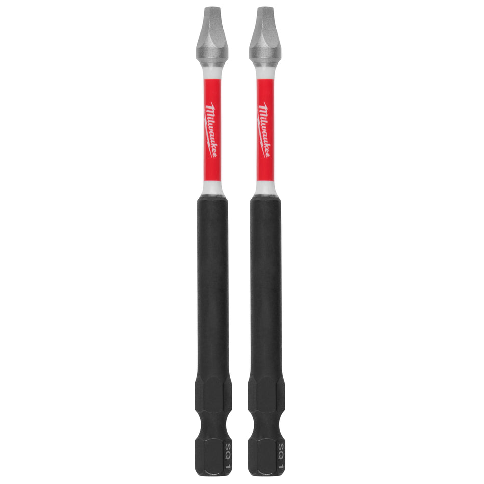 Milwaukee 48-32-4670, 3-1/2" SQ1 SHOCKWAVE Impact Duty Bit - 2 Pack