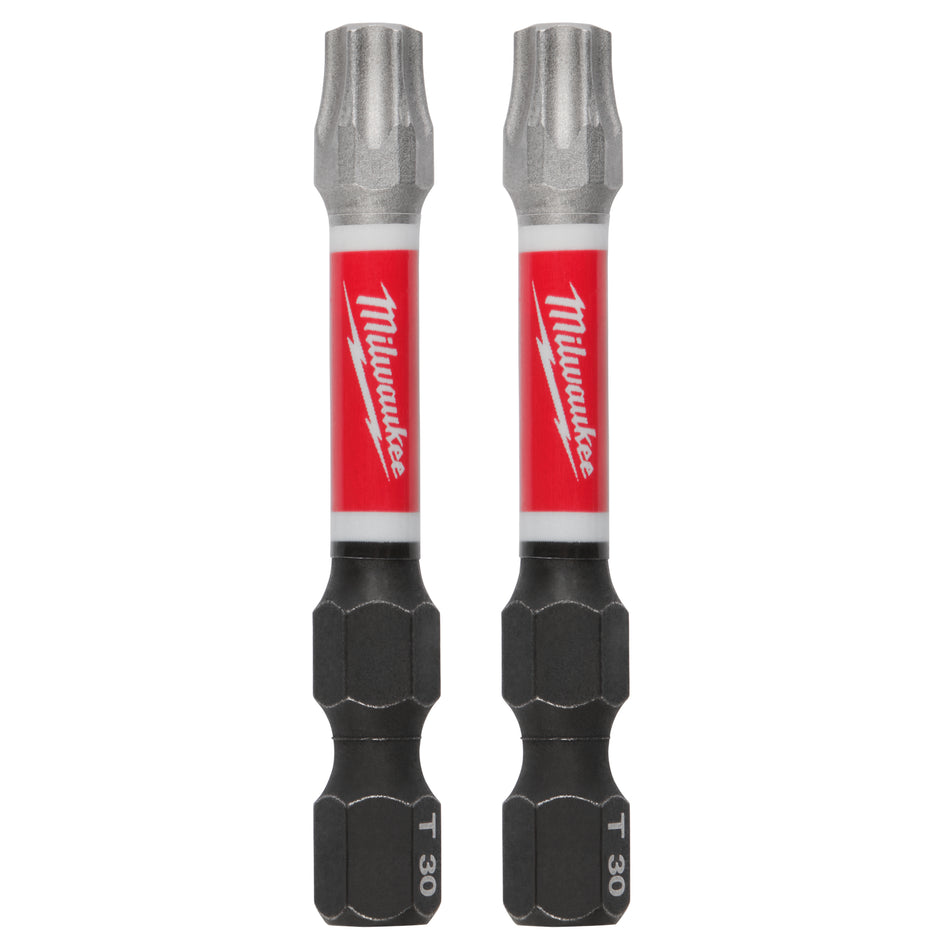 Milwaukee 48-32-4914, Shockwave™ 2" Impact Torx® T30 Power Bits (2PK)