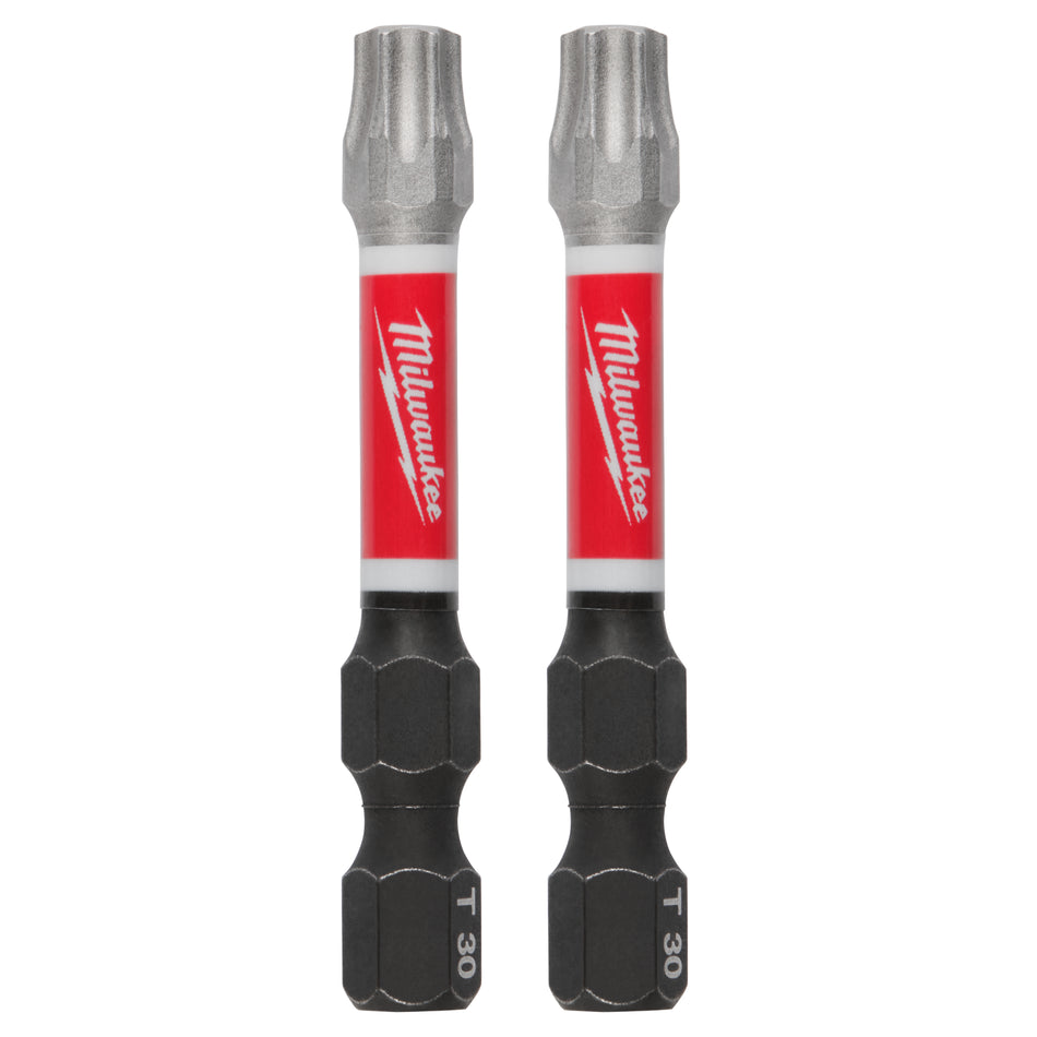 Milwaukee 48-32-4914, Shockwave™ 2" Impact Torx® T30 Power Bits (2PK)