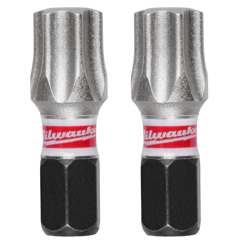Milwaukee 48-32-4991, SHOCKWAVE™ Impact Duty 1" T45 Insert Bits 2Pk