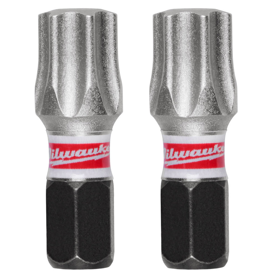 Milwaukee 48-32-4991, SHOCKWAVE™ Impact Duty 1" T45 Insert Bits 2Pk